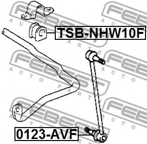 TOYOTA 48815-47010 Stabiliser Mounting